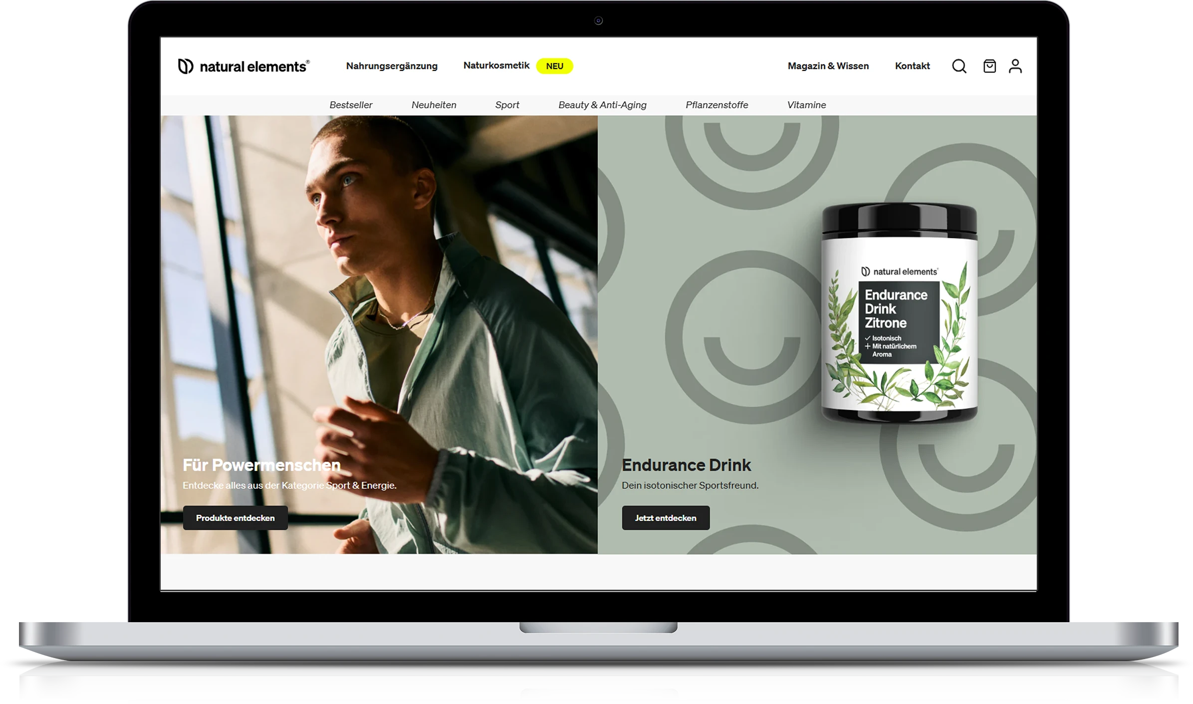 NaturalElement Implementation Screenshot