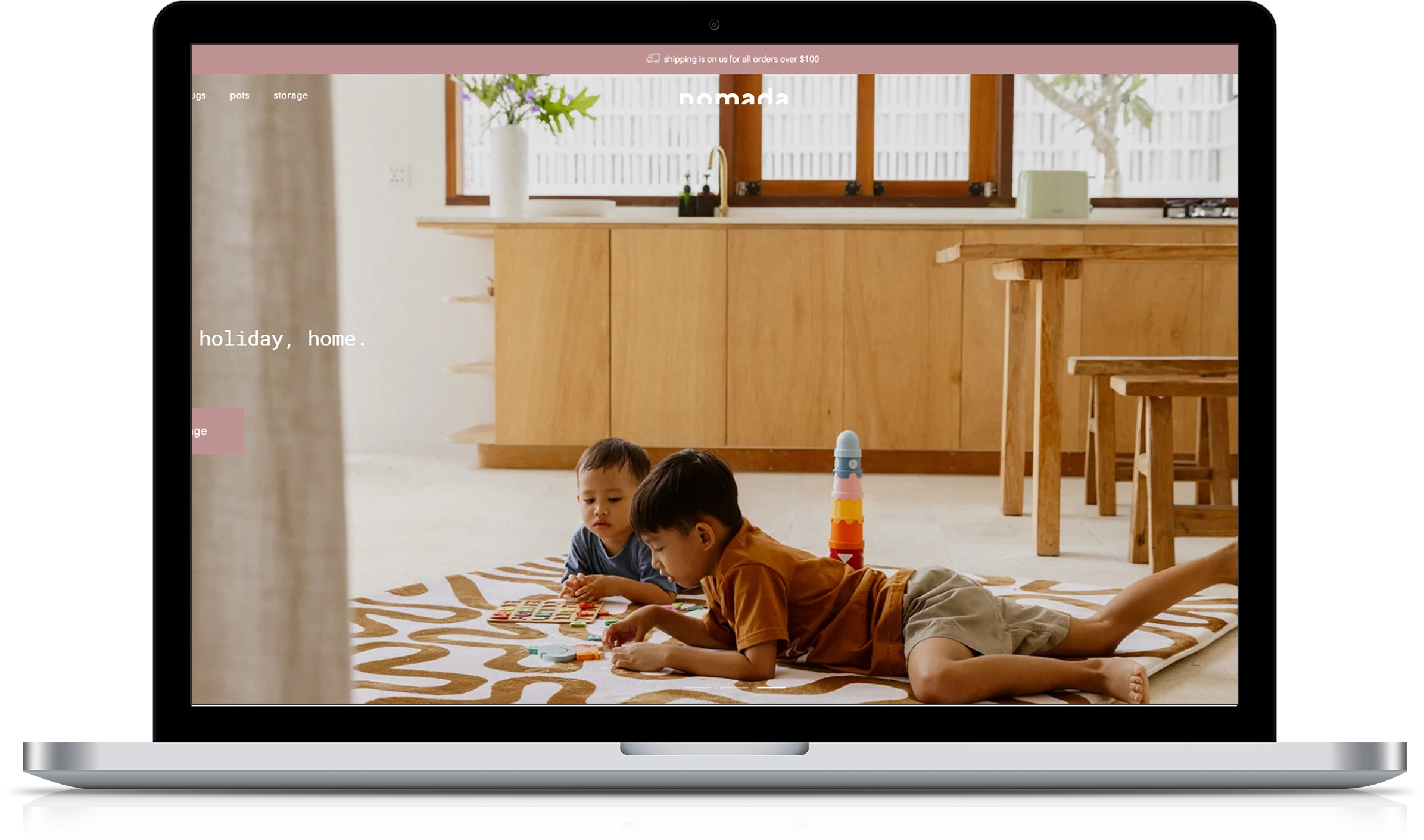Nomada Implementation Screenshot