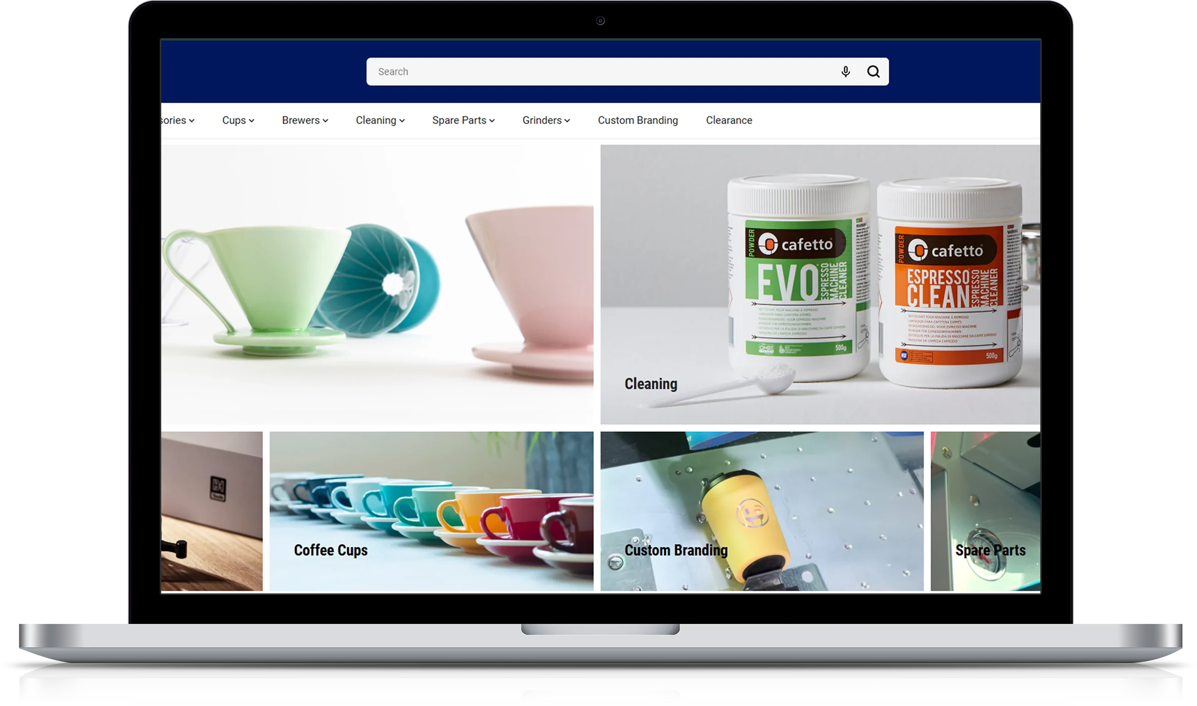 BARISTA SUPPLIES Implementation Screenshot