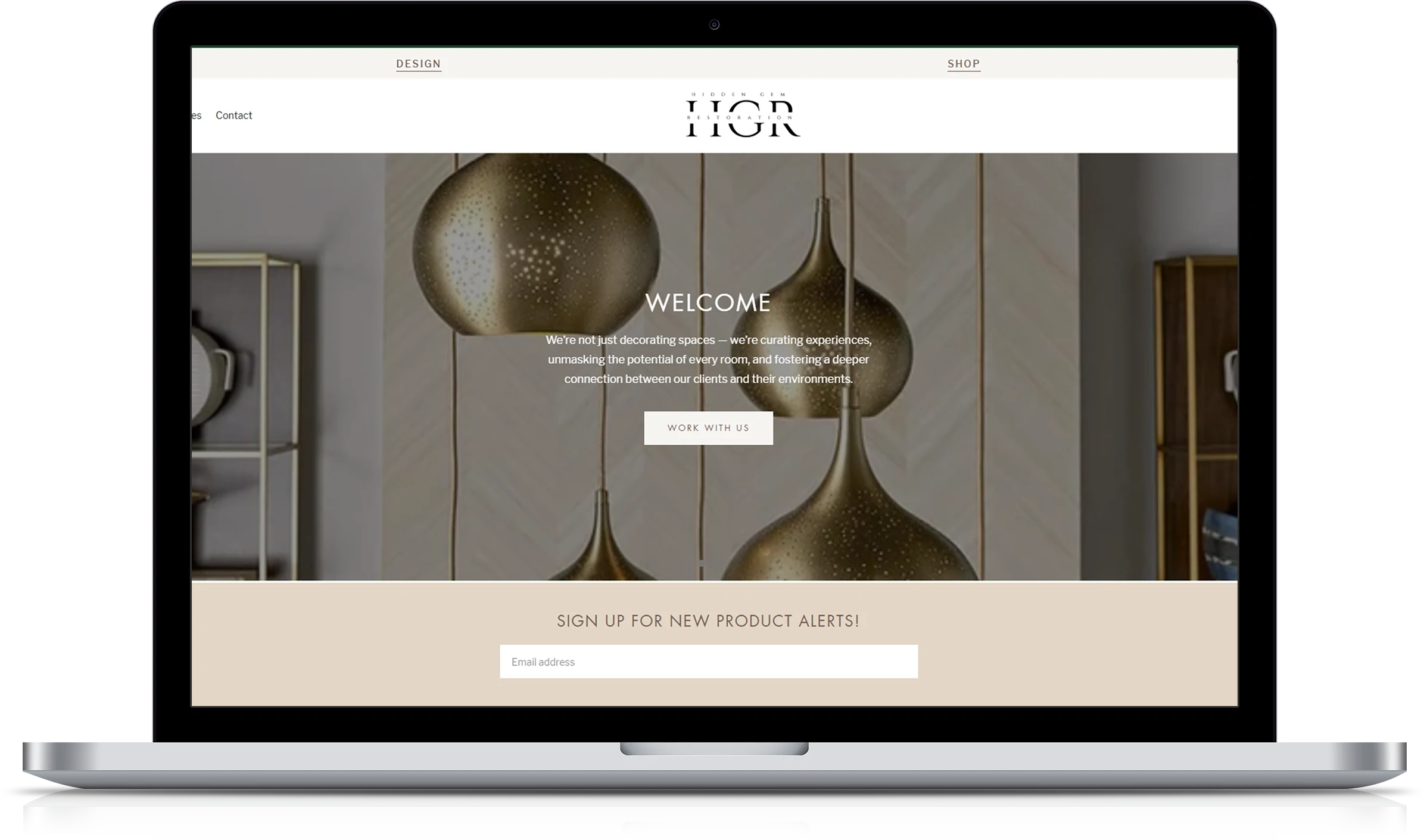 HIDDEN GEM RESTORATION Implementation Screenshot