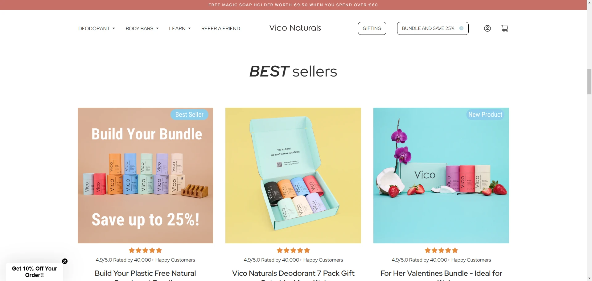 VICODEO Collection Page Implementation Screenshot