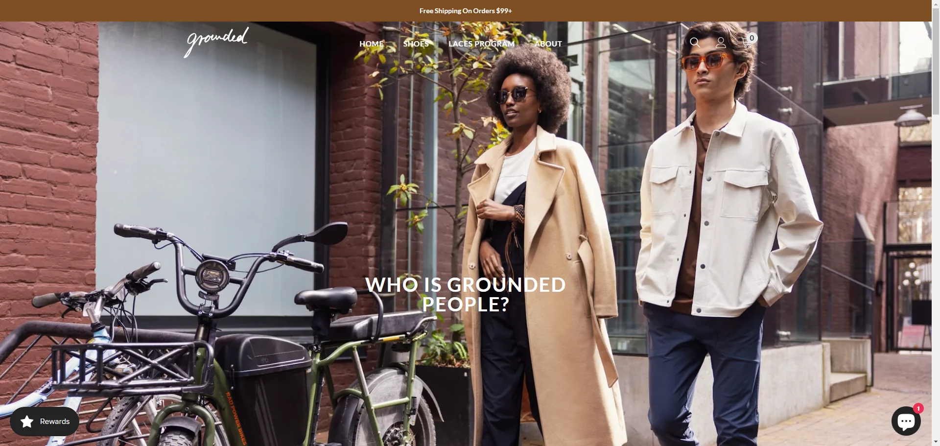 Grounded People About-us Page Implementation Screenshot