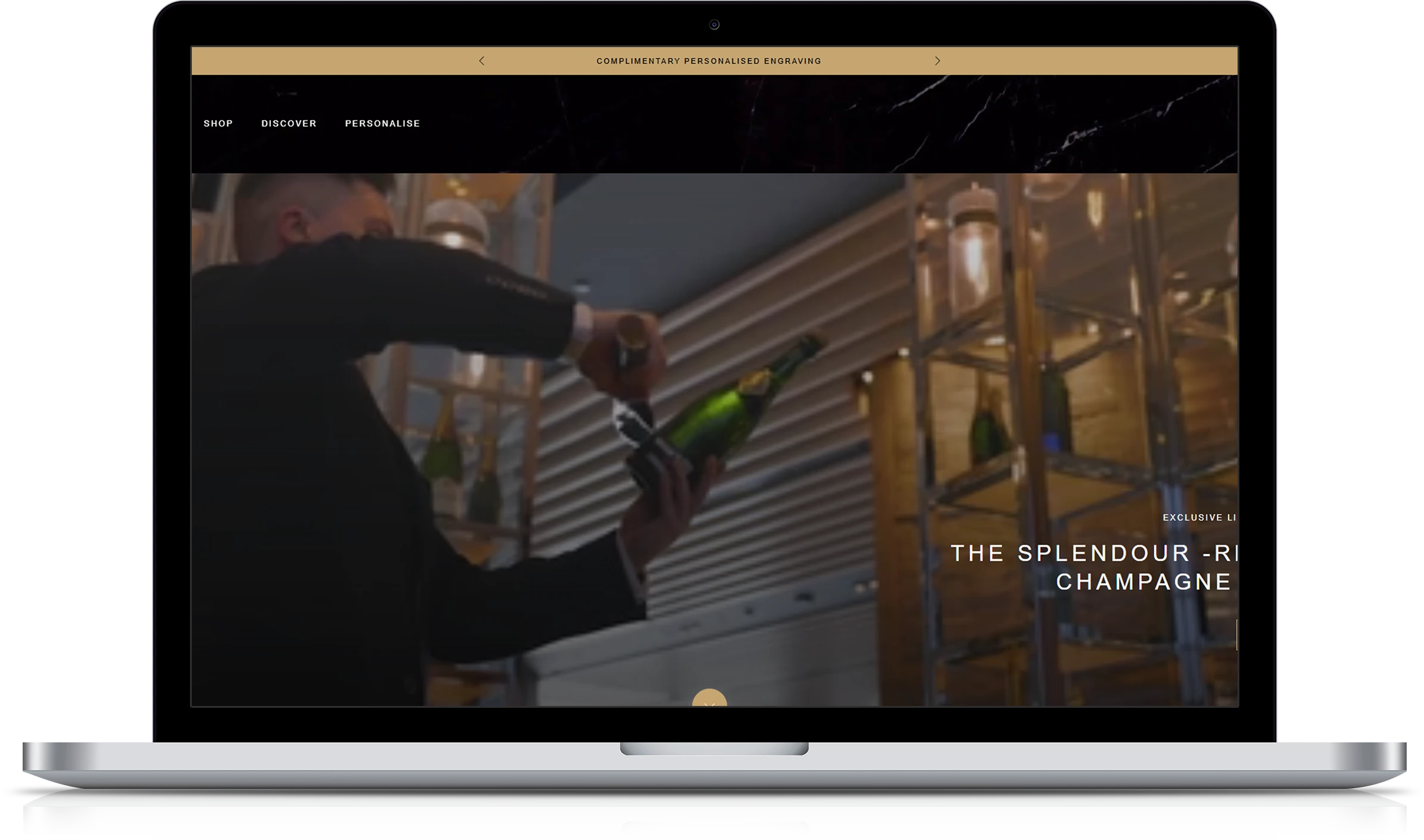 Mod Luxe banner splendor-Refined Ecommerce Store Case Study