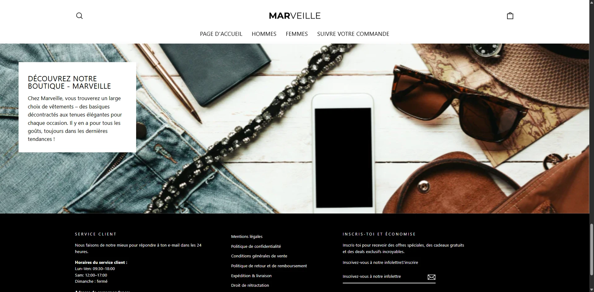 marveille Casual Basics To Elegant Outfits Implementation Screenshot