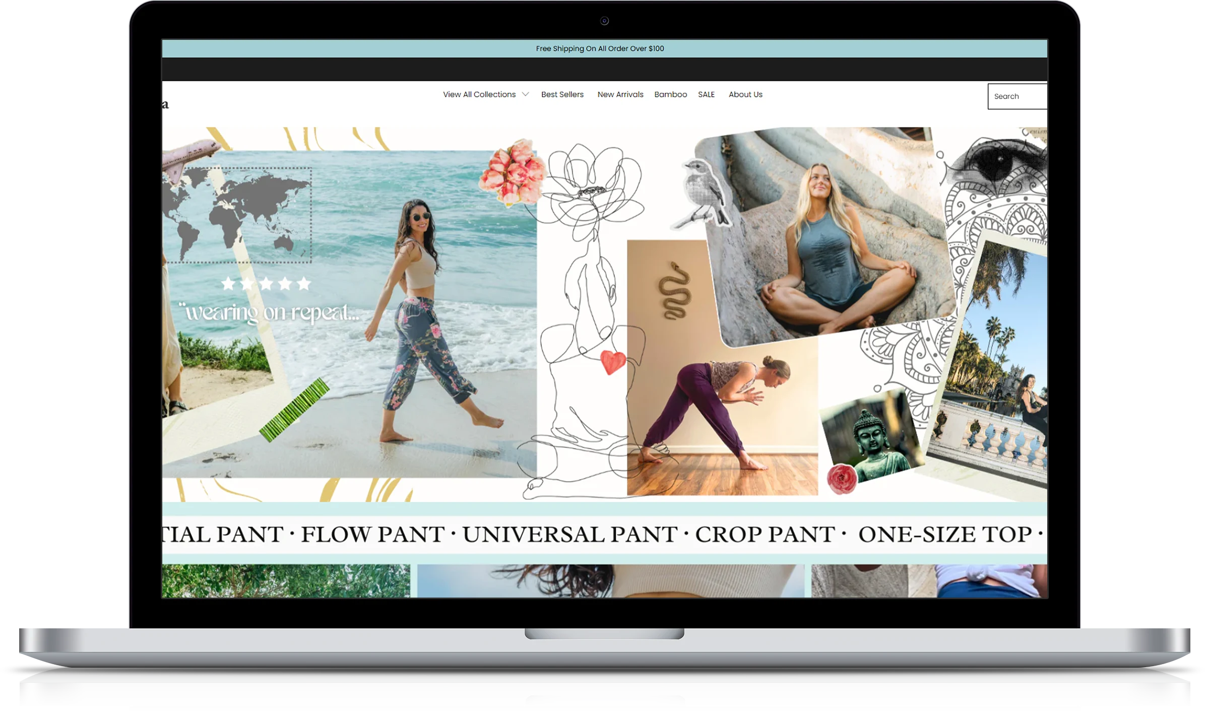 Bamboo Essential Pant Ecommerce Store Case Study