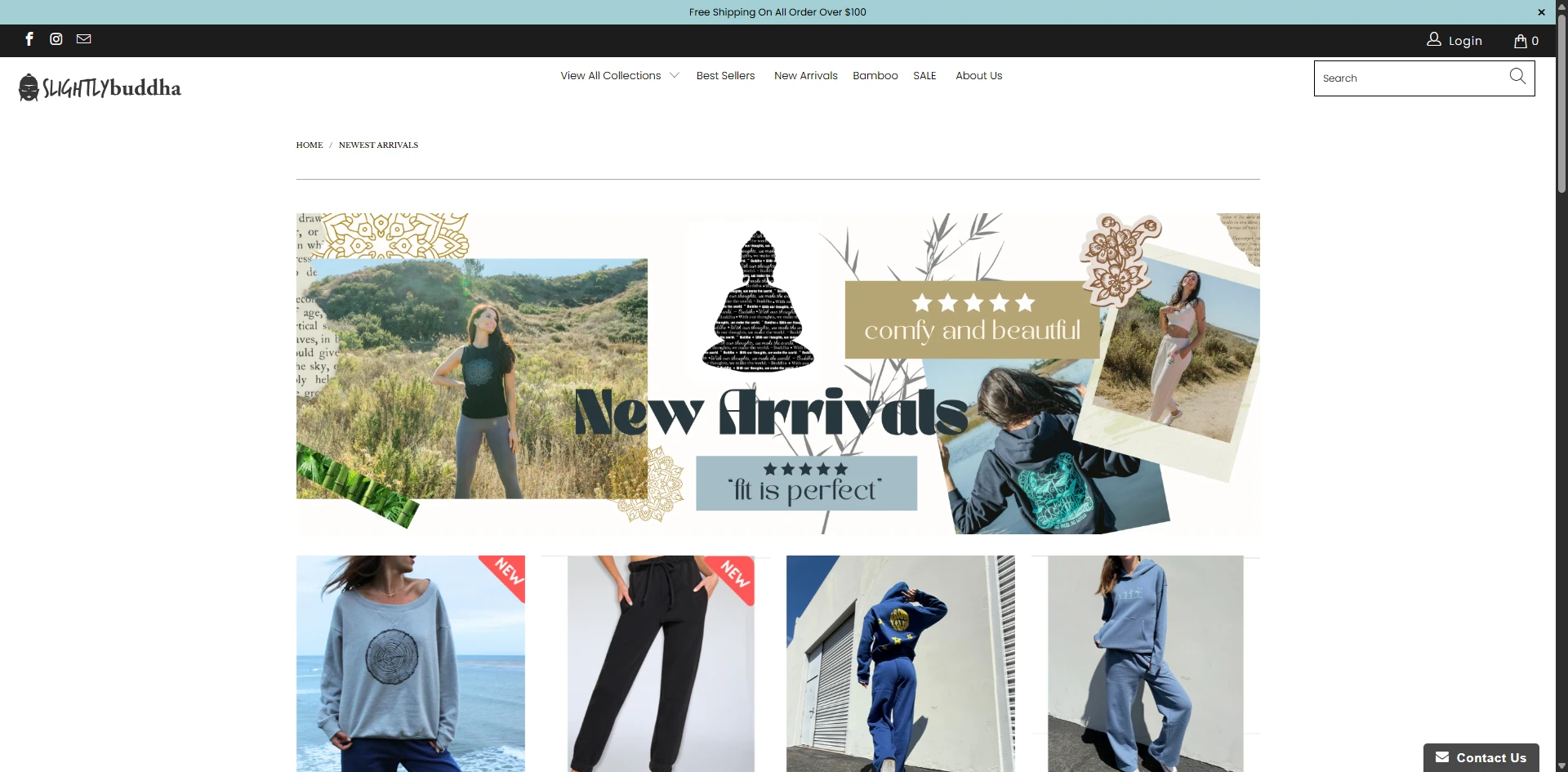 Slightly_Buddha Collection page Implementation Screenshot