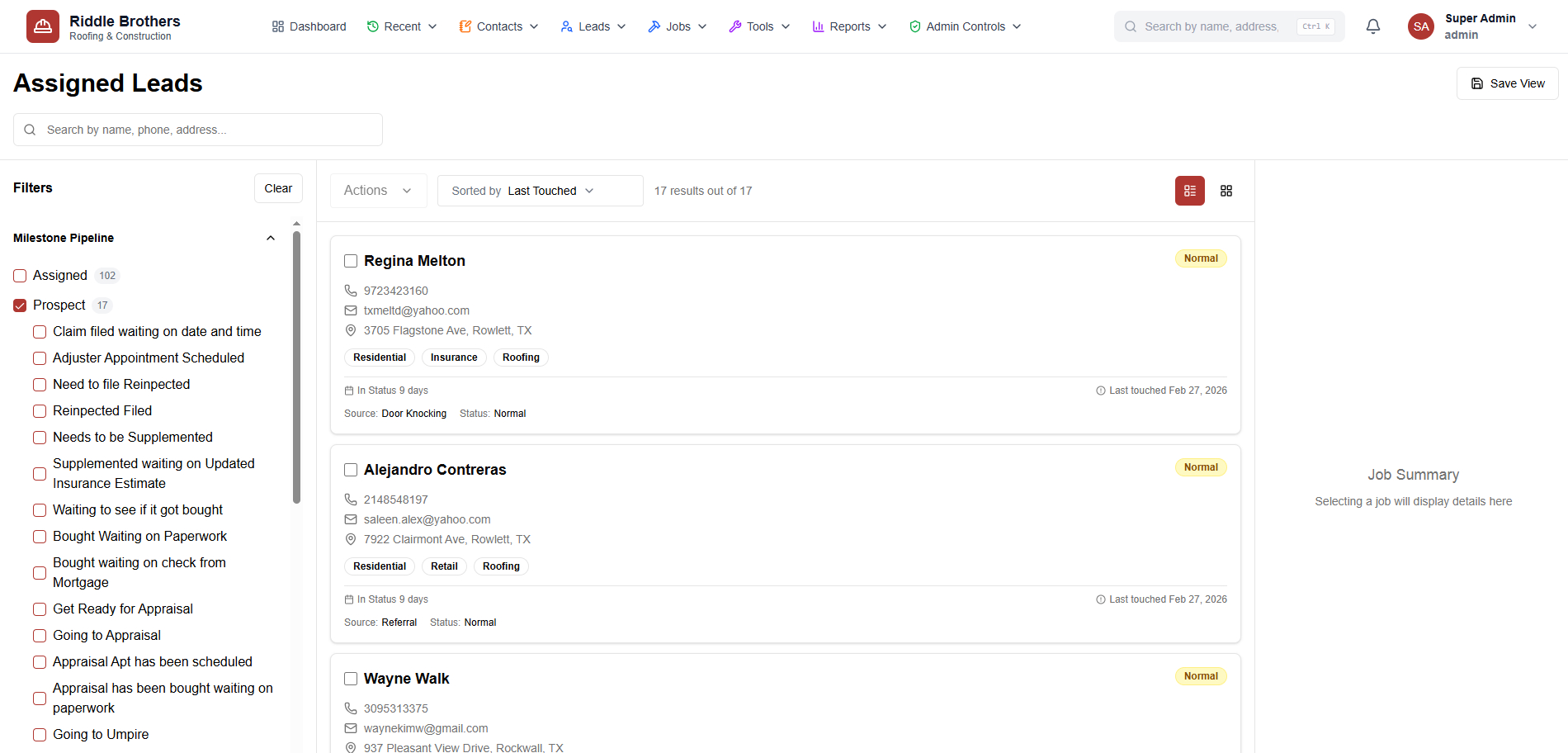 Construction CRM, Data Migration, Financial Integrations, Real-Time Collaboration, Roofing, SaaS, Webhook Processing case study