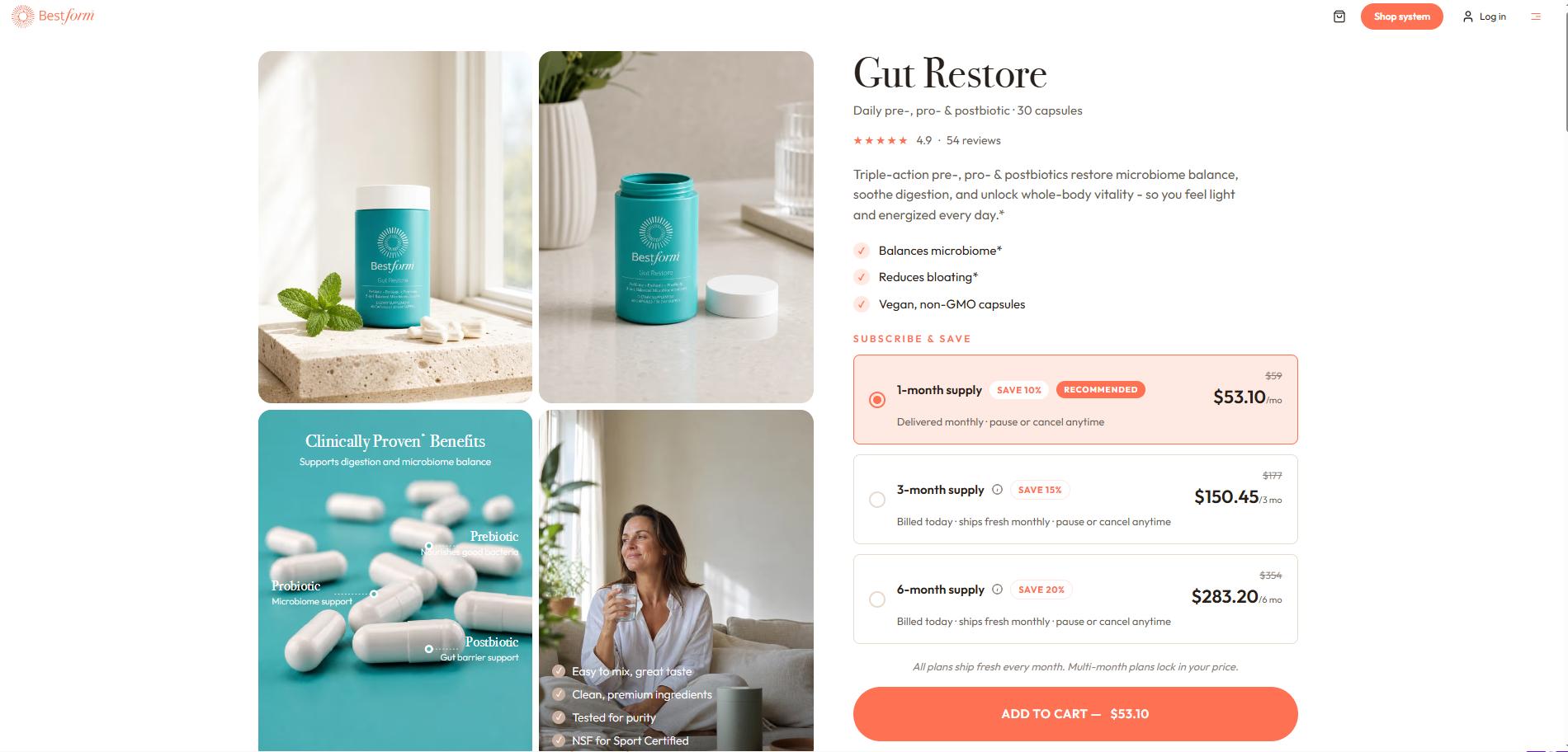 Consumer Healthcare, E-commerce, Health & Wellness, Nutritional Supplements case study