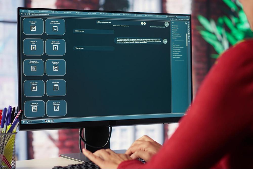 Conversational ui ux design Prototype Development